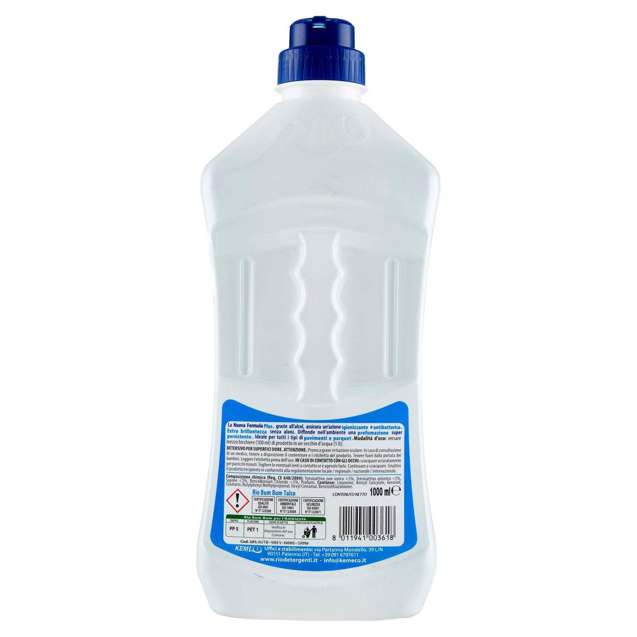 Rio Bum Bum Plus Pavimenti Talco 1000 ml