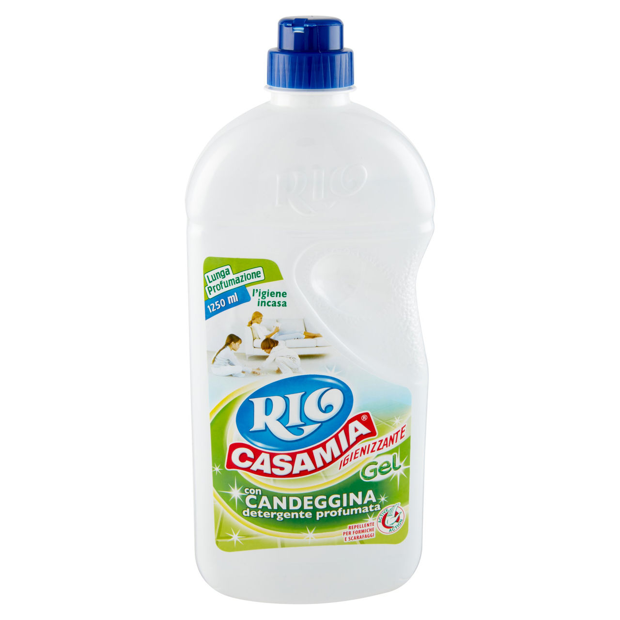Rio Casamia Igienizzante Gel con Candeggina detergente profumata 1250 ml