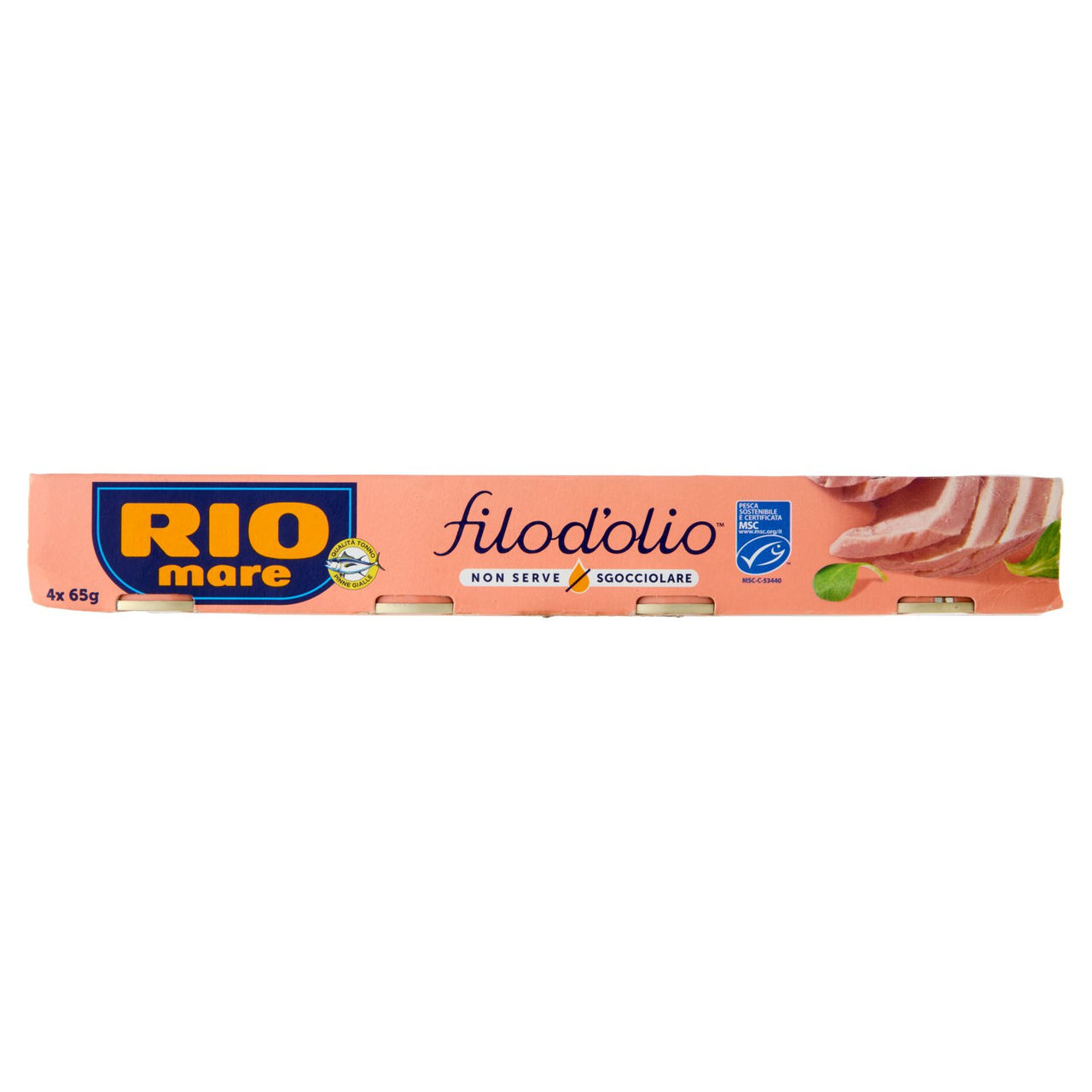 Rio mare filod'olio Tonno all'Olio di Oliva 4 x 65 g