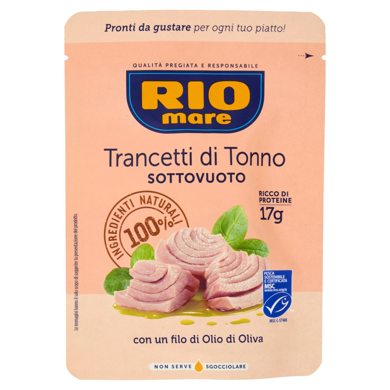 Rio mare Trancetti di Tonno con un filo di Olio di Oliva 70 g