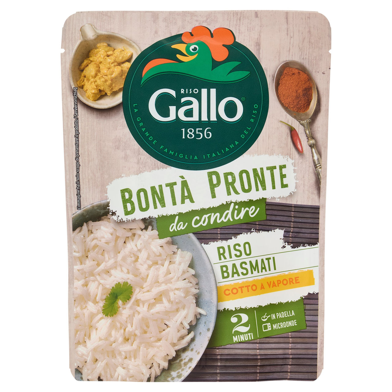 Riso Gallo Bontà Pronte da condire Riso Basmati 250 g