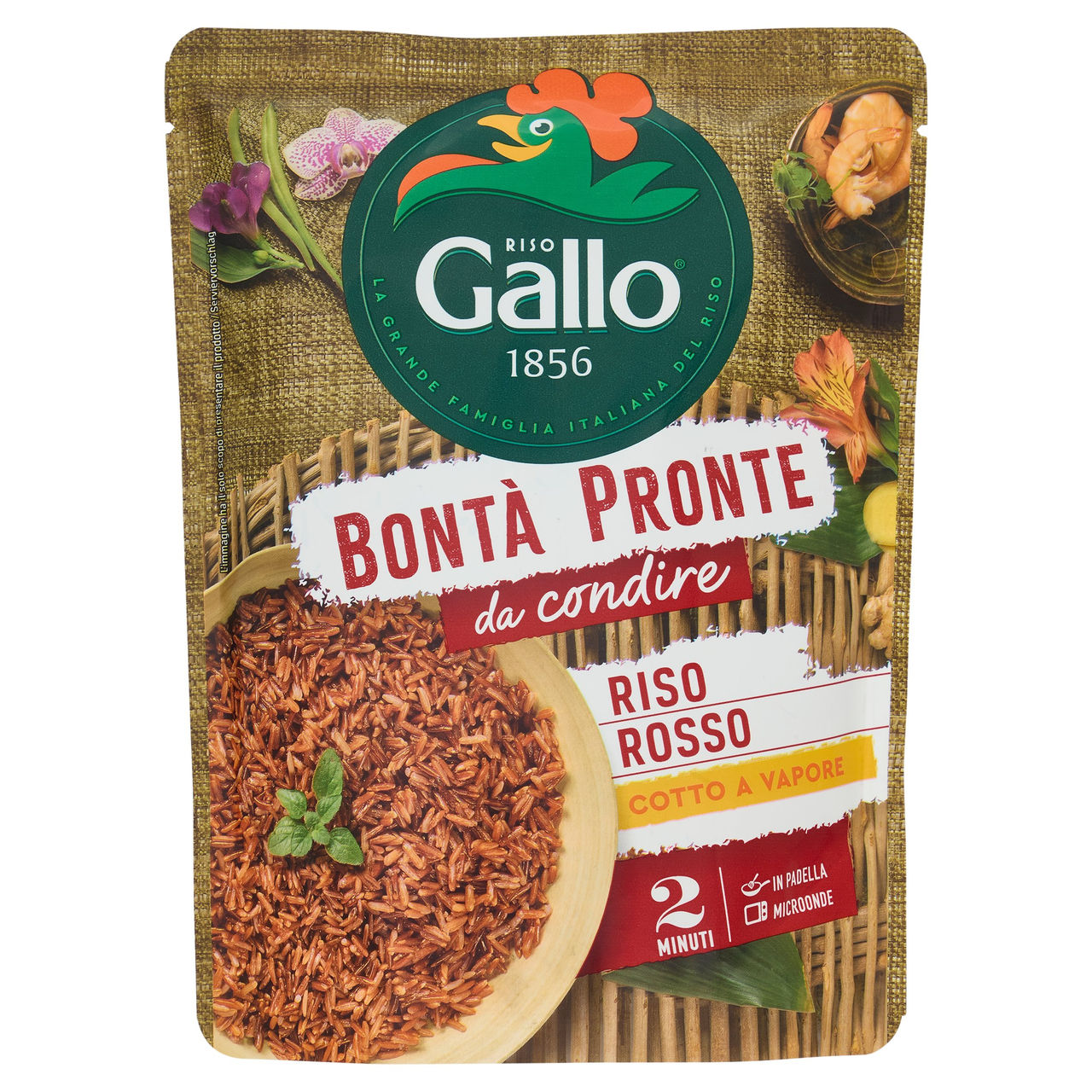 Riso Gallo Bontà Pronte da condire Riso Rosso 220 g