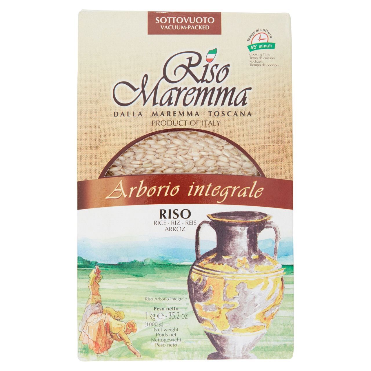 Riso Maremma arborio integrale 1 kg