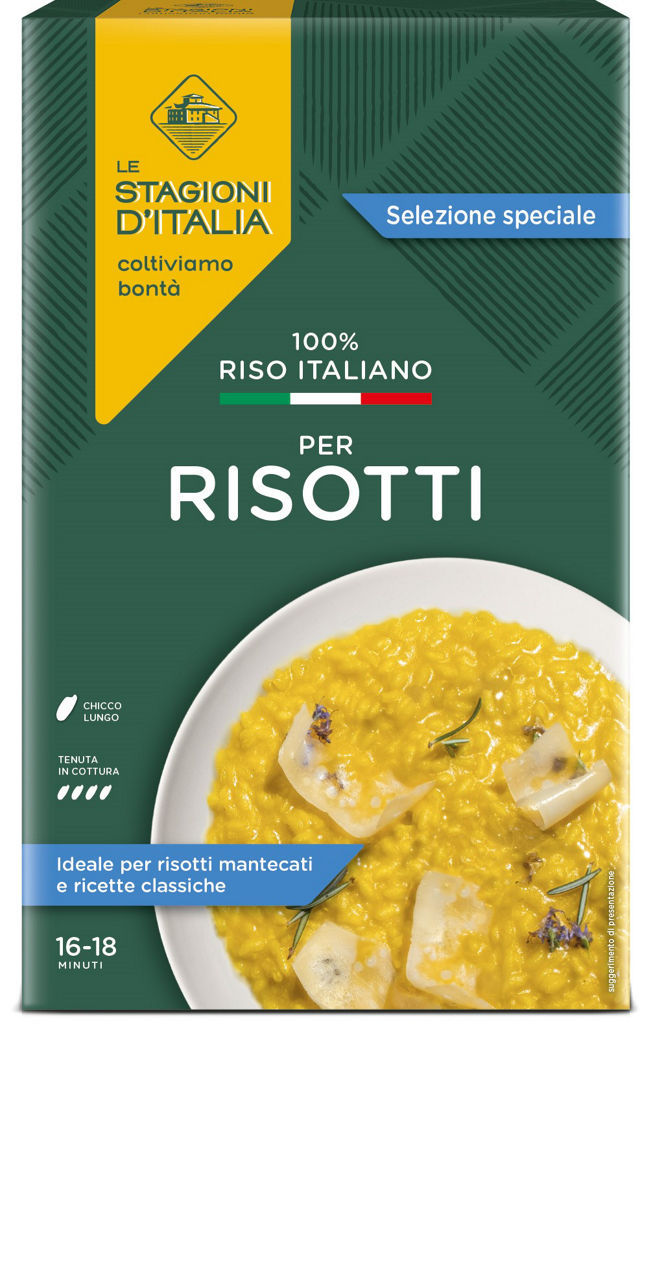 Riso per risotti Le Stagioni d'Italia  1 kg