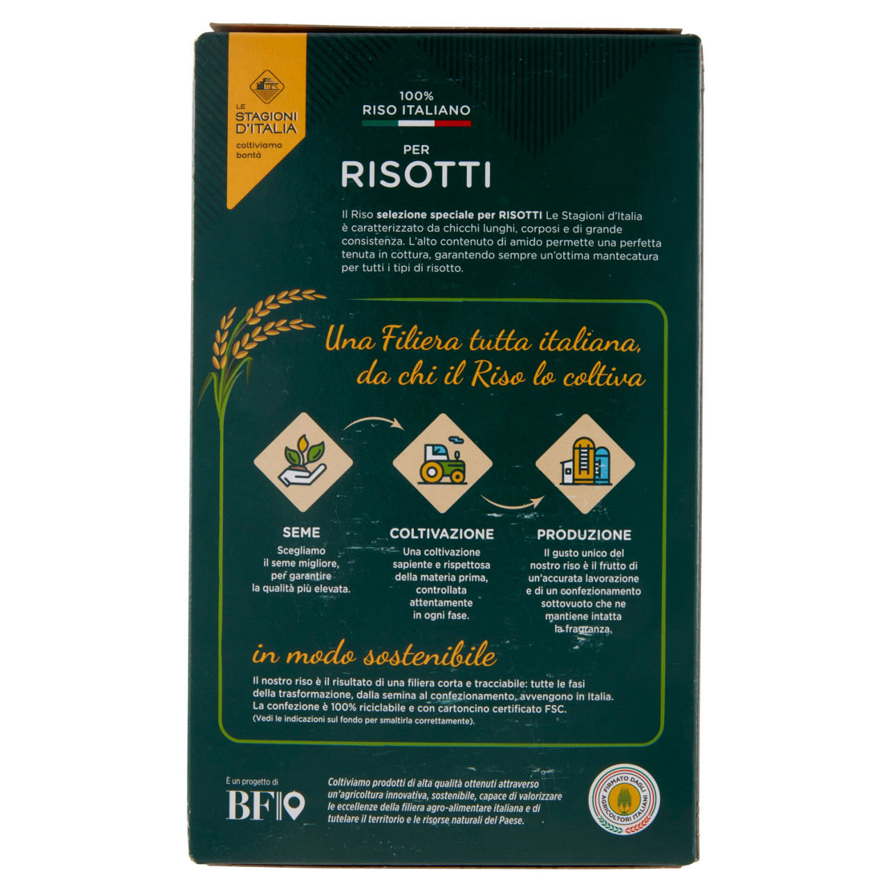 Riso per risotti Le Stagioni d'Italia  1 kg