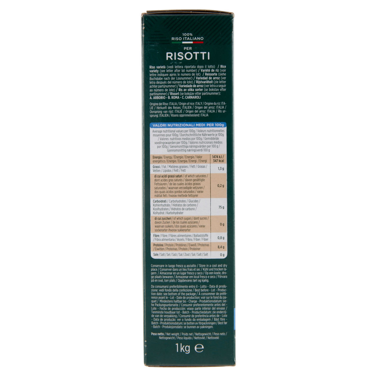 Riso per risotti Le Stagioni d'Italia  1 kg