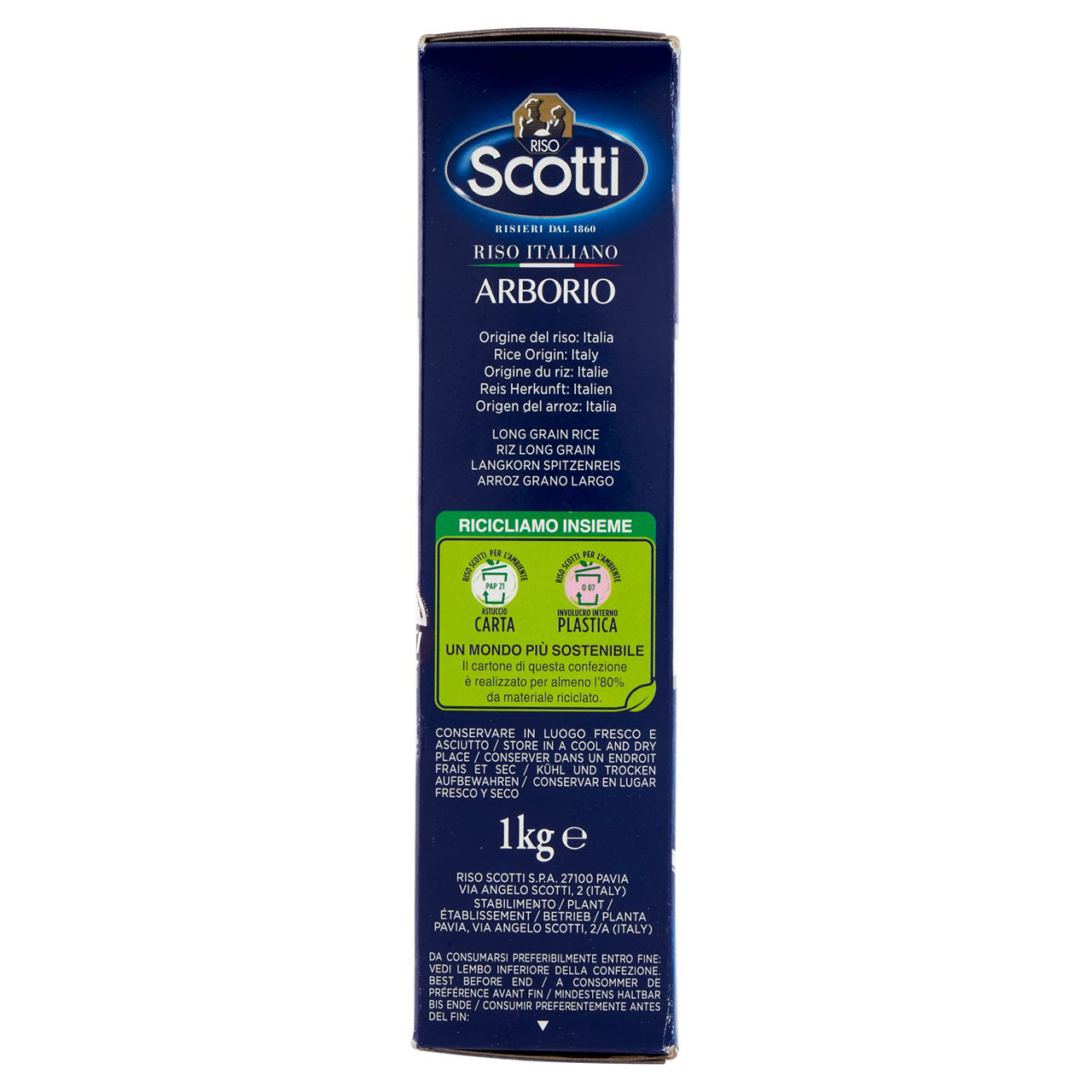 Riso Scotti Arborio 1 kg