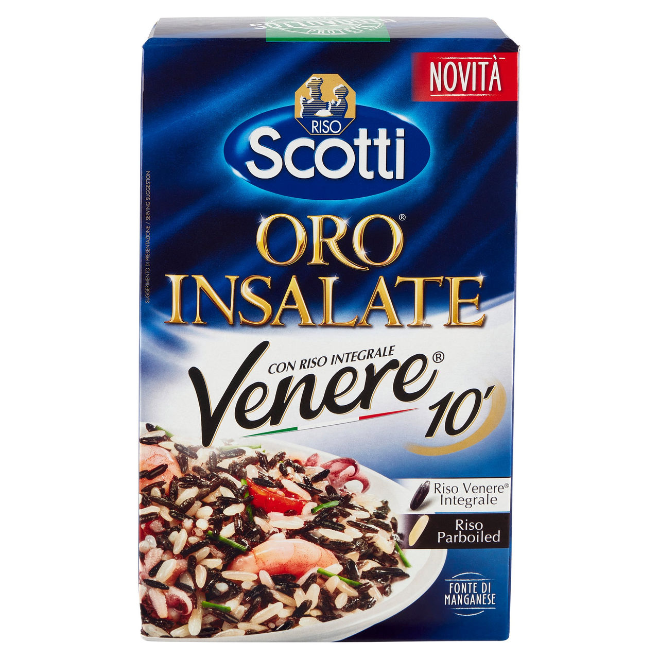 Riso Scotti Oro Insalate con Riso Integrale Venere 10' 800 g