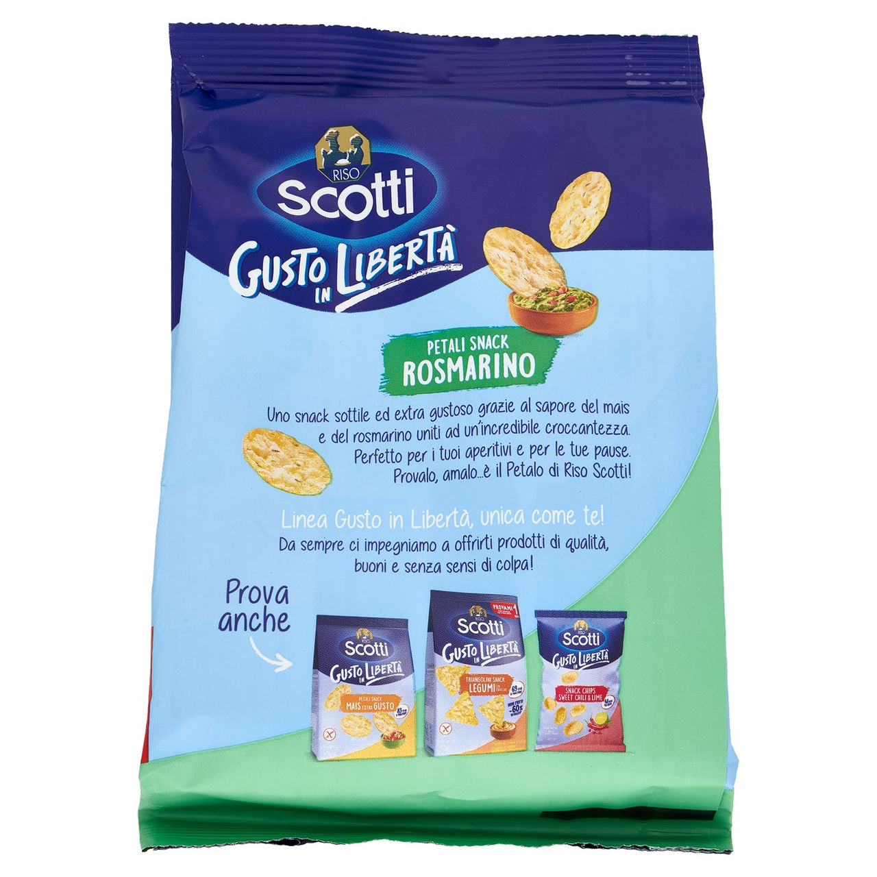 Riso Scotti Petali Snack Rosmarino 60 g