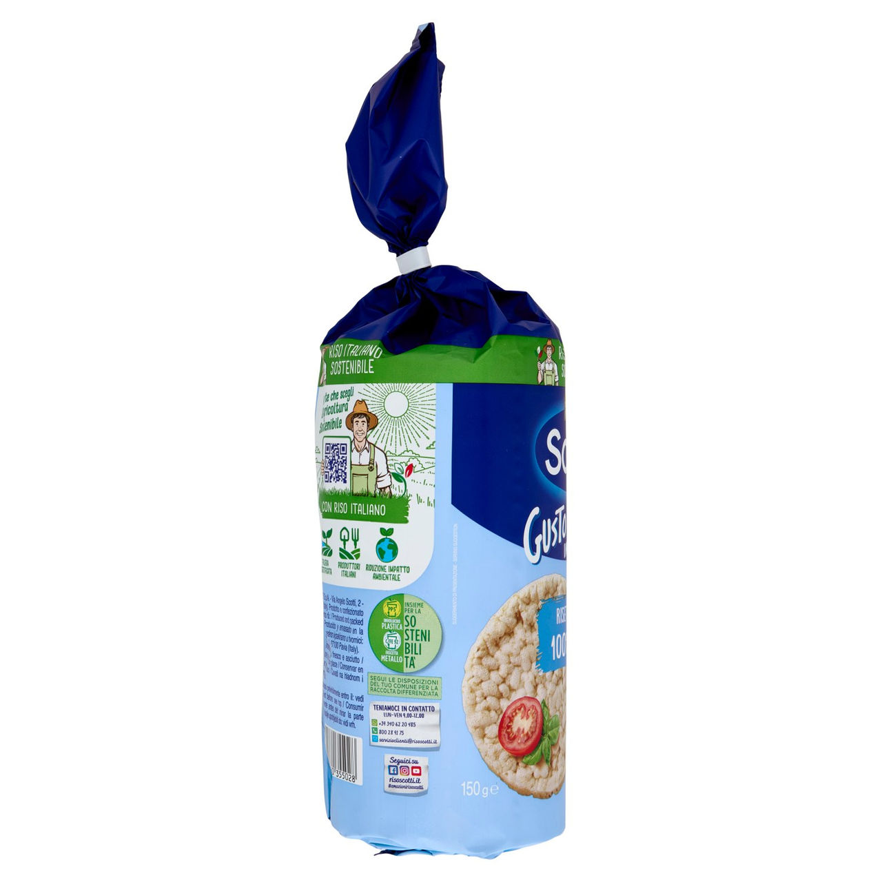 Riso Scotti Risette Snack 100% Riso 150 g