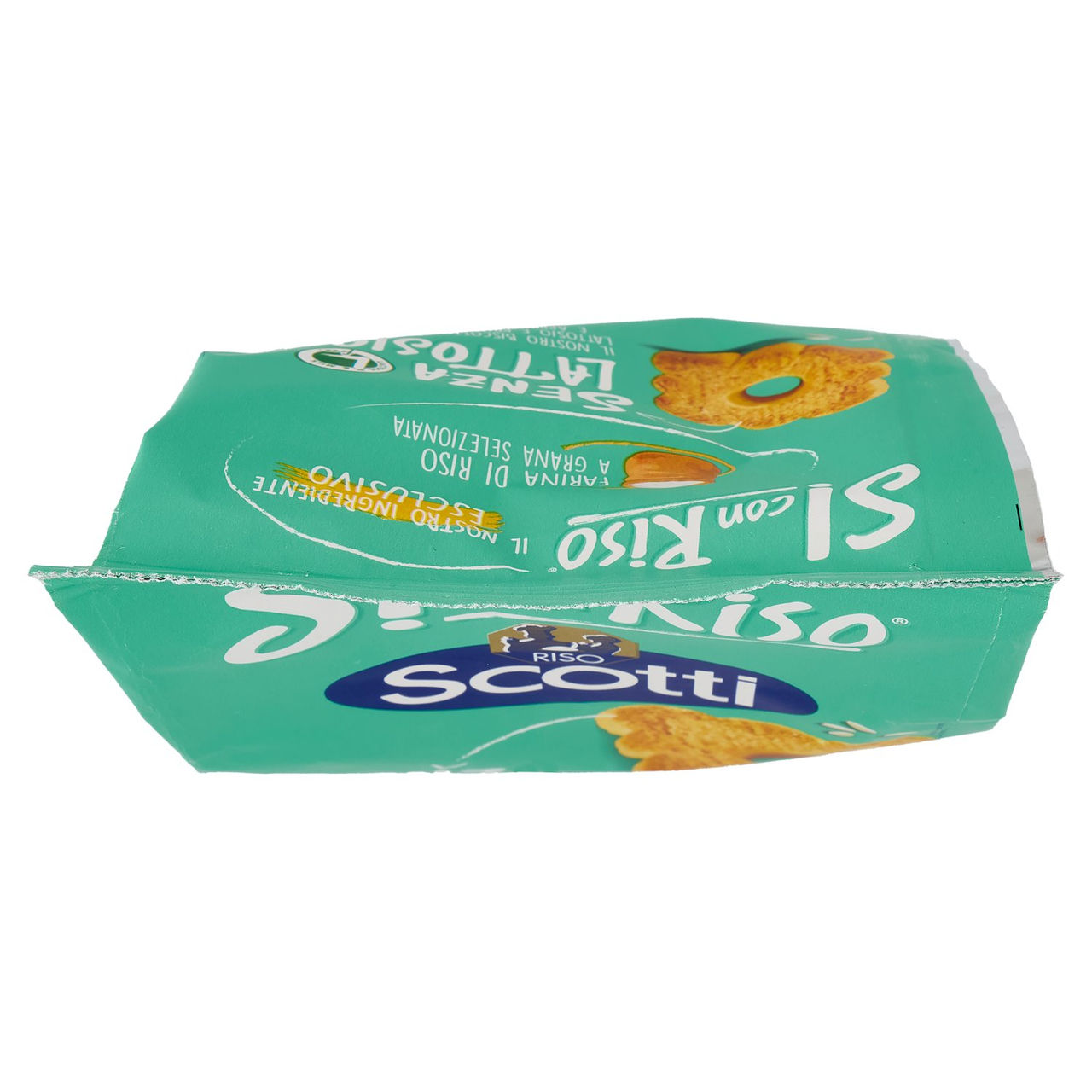 Riso Scotti Si con Riso Senza Lattosio Biscotto Rustico con Riso 350 g