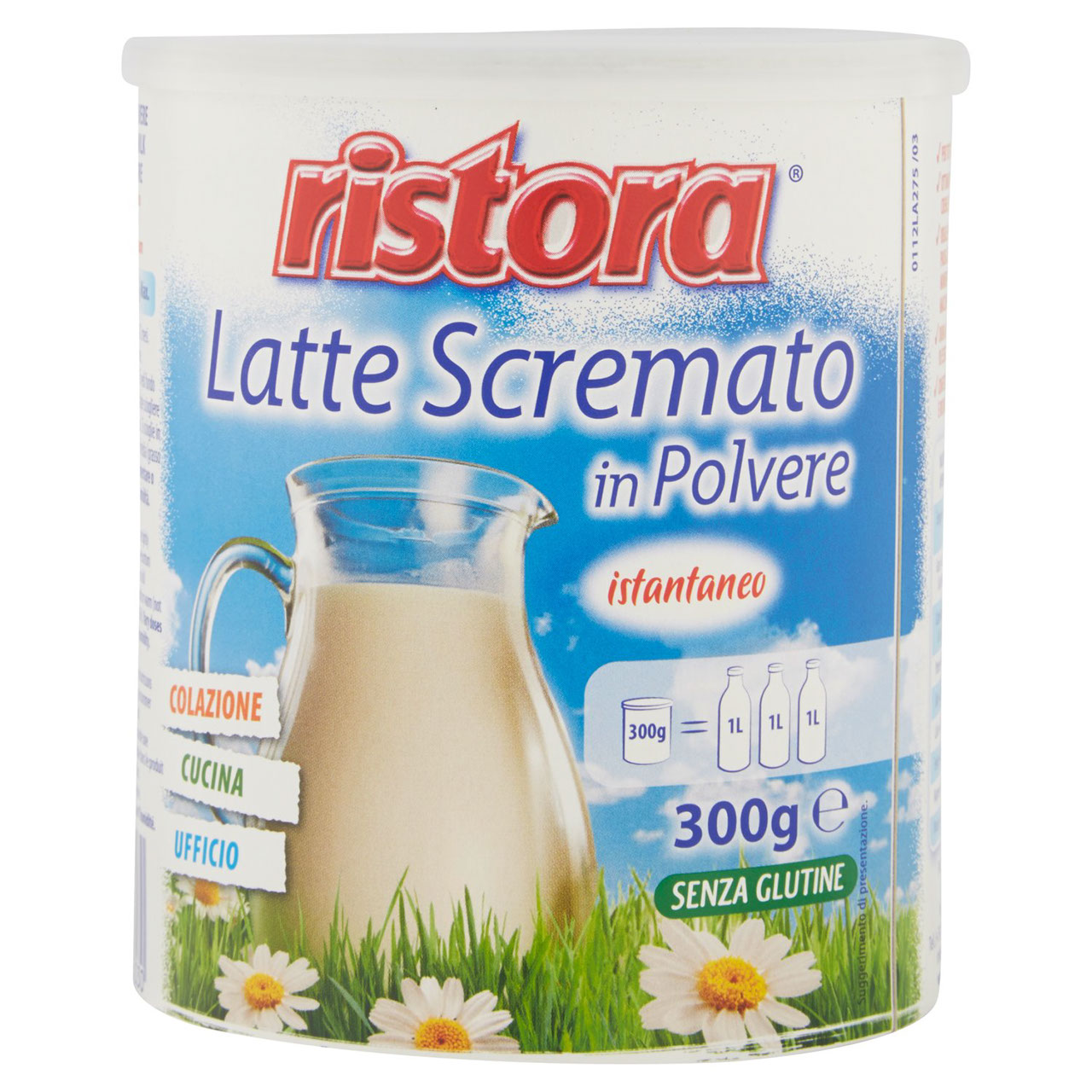 ristora Latte Scremato in Polvere istantaneo 300 g