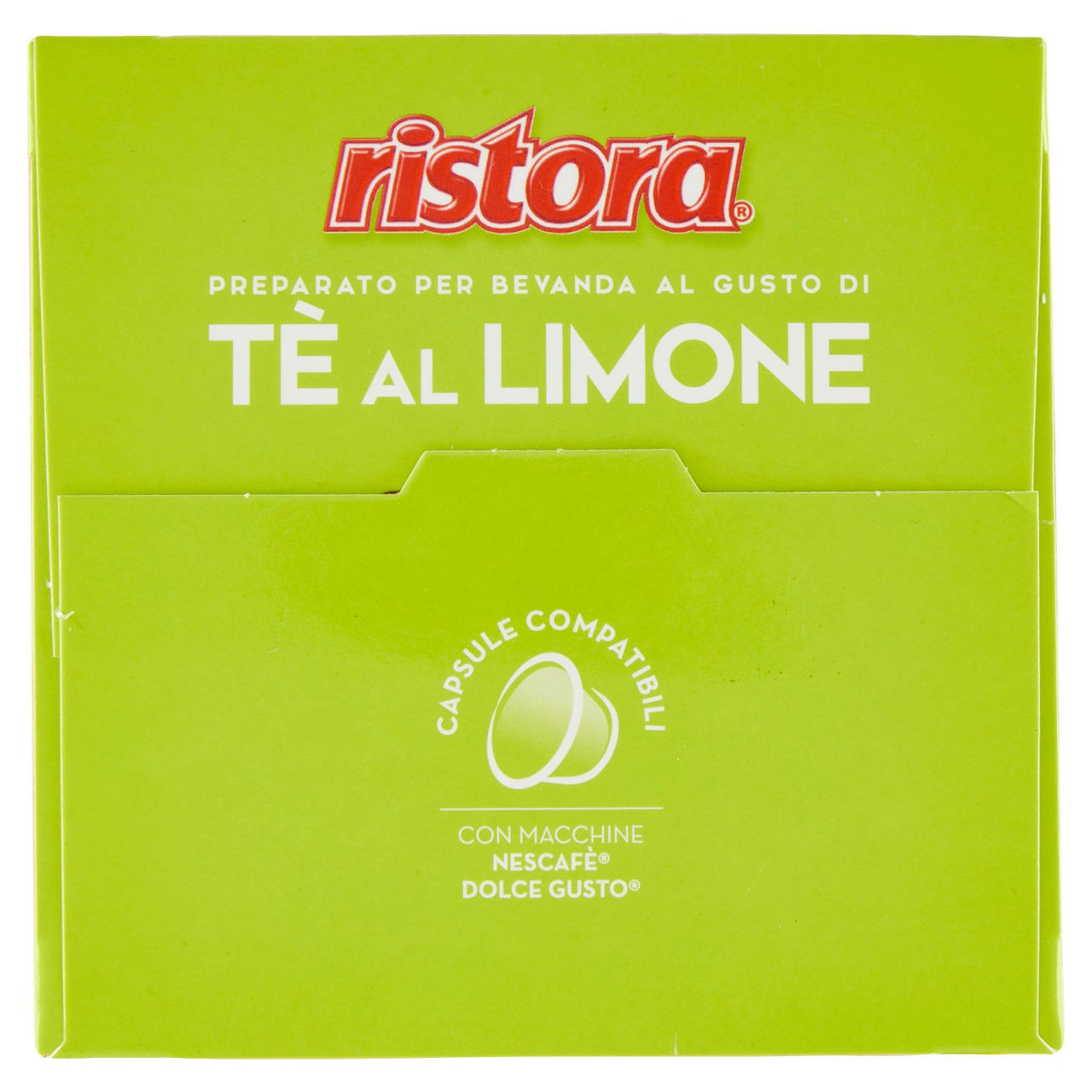 ristora Tè al Limone Capsule Compatibili con Macchine Nescafè Dolce Gusto 10 x 12 g