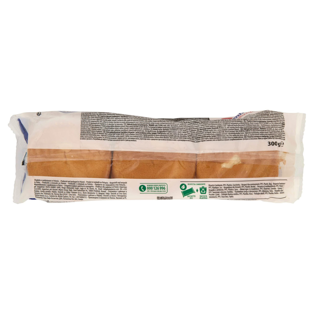 Roberto Hamburger classico 6 Panini 300 g