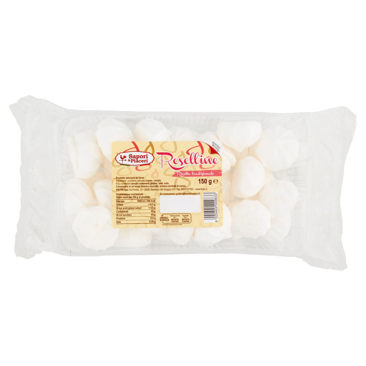Roselline Meringhette S&P  150 g