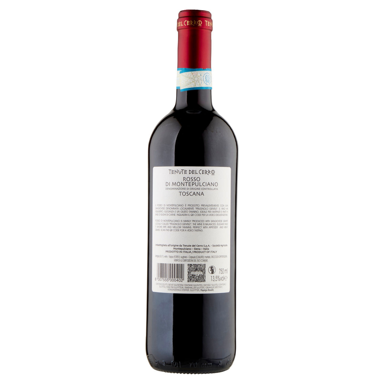 Rosso di Montepulciano DOC Fattoria del Cerro  750 ml