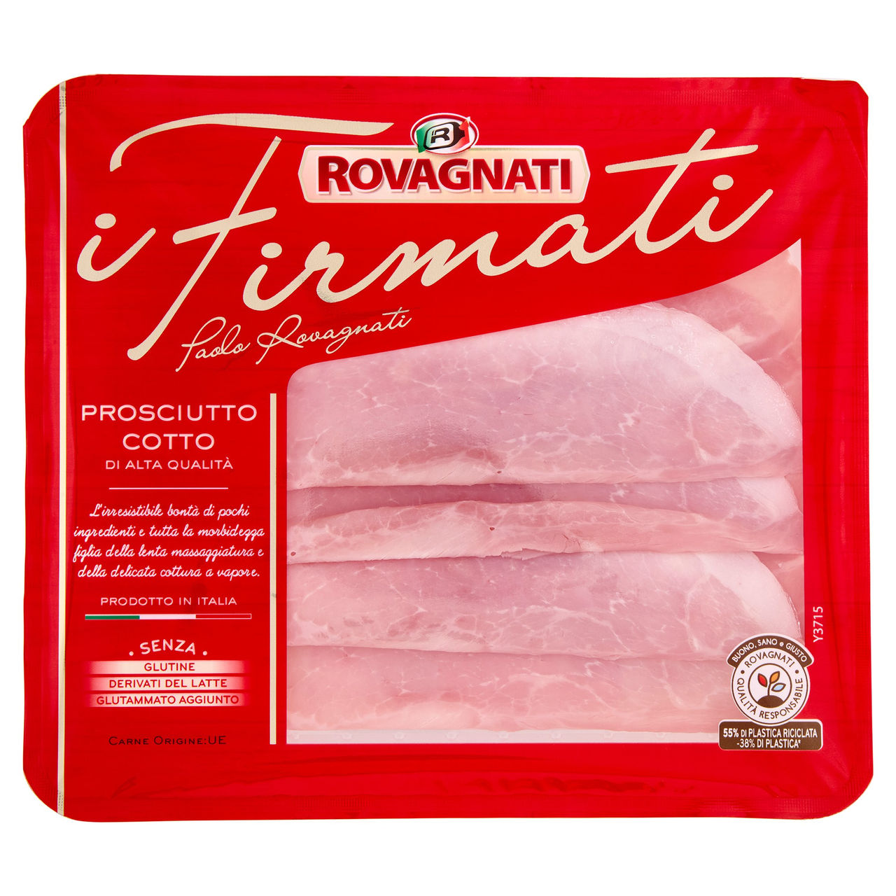 Rovagnati i Firmati Prosciutto Cotto di Alta Qualità 100,0 g