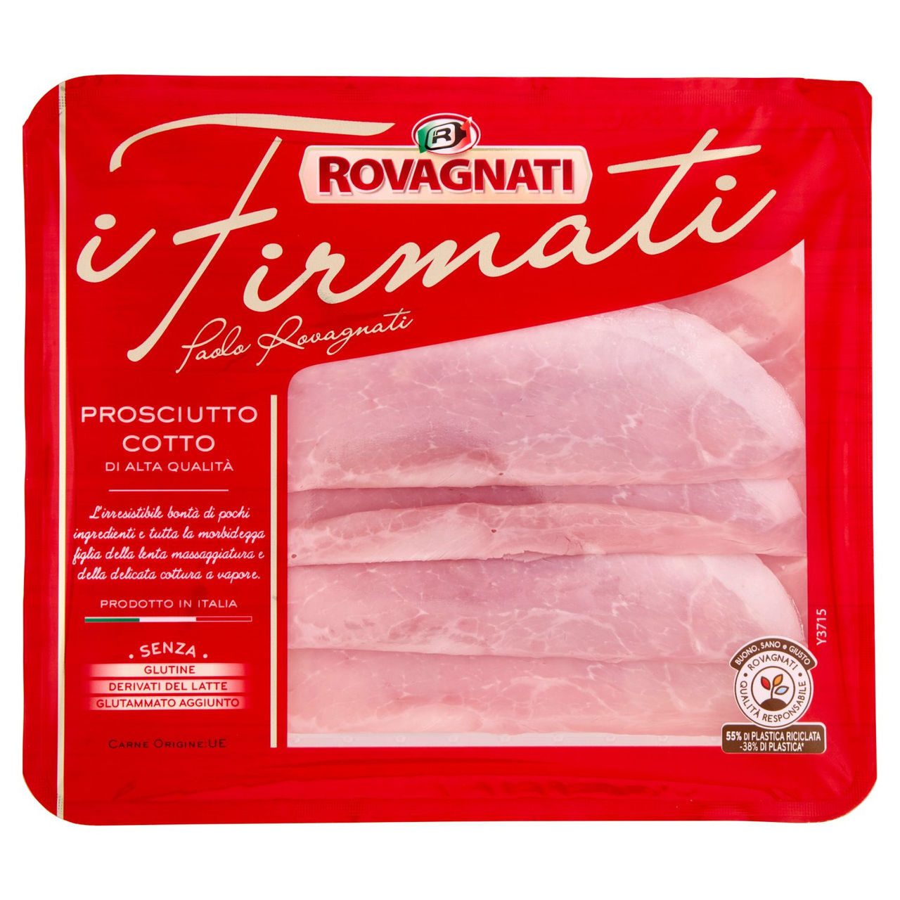 Rovagnati i Firmati Prosciutto Cotto di Alta Qualità 100,0 g