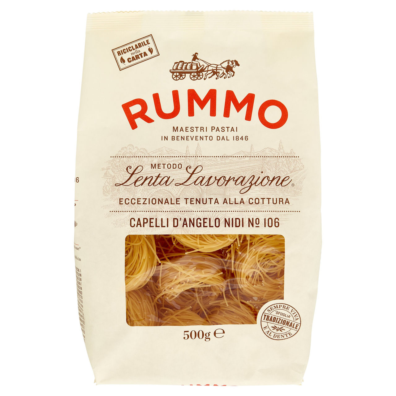 Rummo Capelli d'Angelo Nidi N° 106 500 g