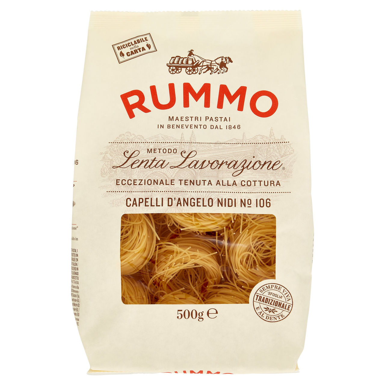 Rummo Capelli d'Angelo Nidi N° 106 500 g