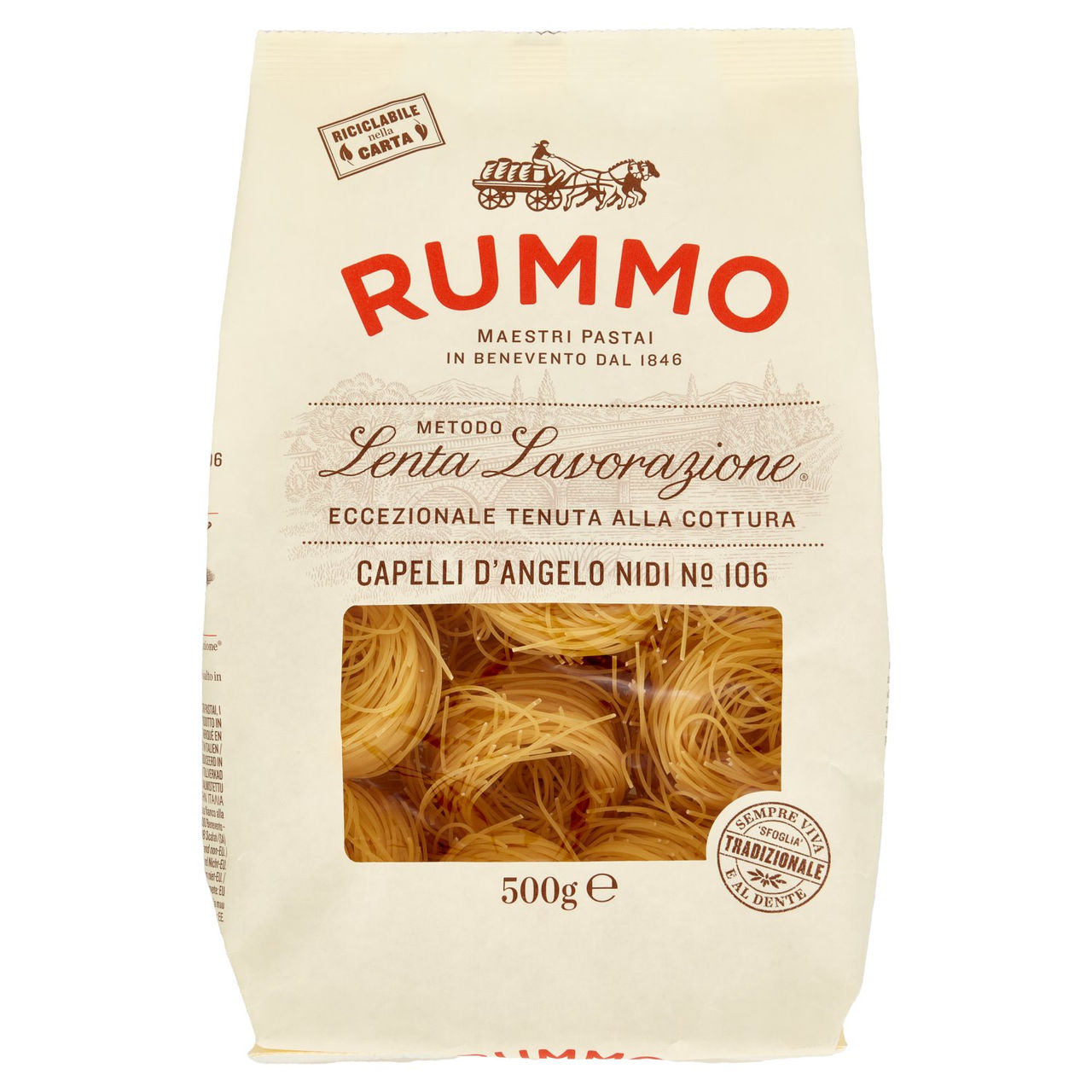 Rummo Capelli d'Angelo Nidi N° 106 500 g