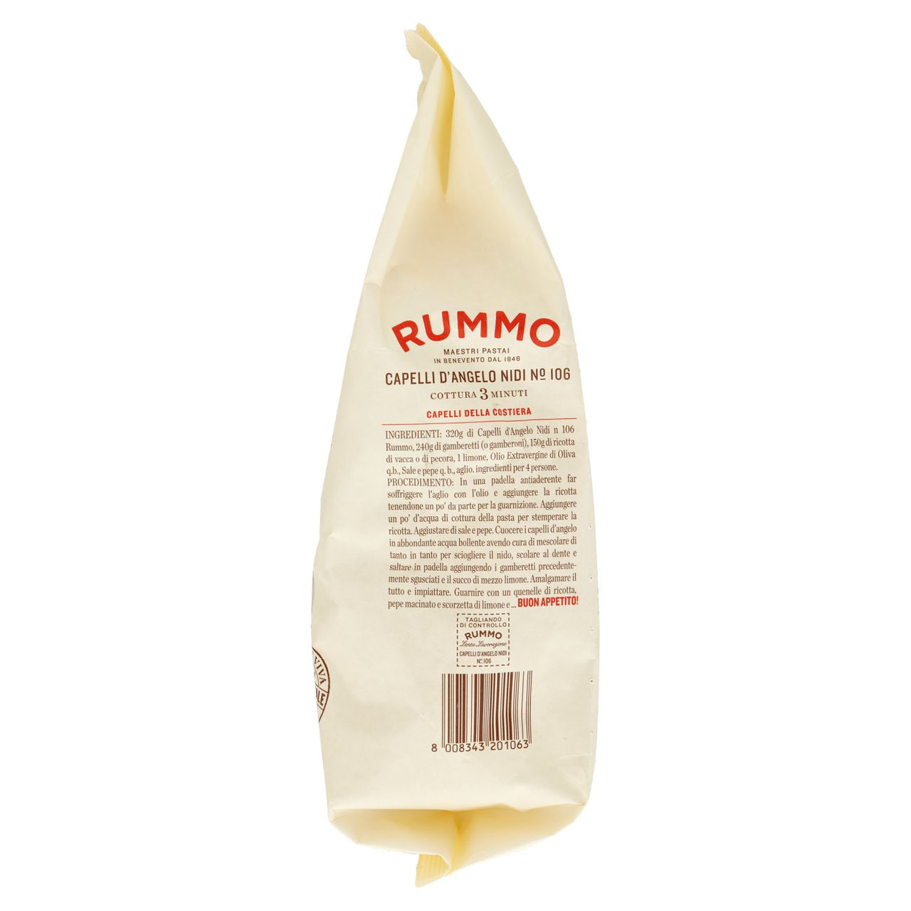 Rummo Capelli d'Angelo Nidi N° 106 500 g