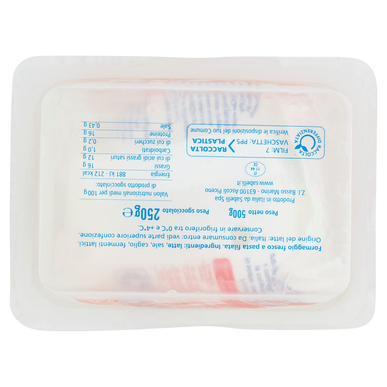 Sabelli Mozzarella 250 g