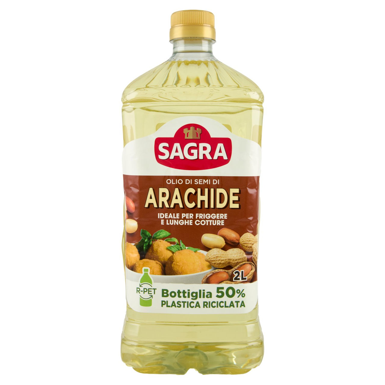 Sagra Olio di Semi di Arachide 2 L