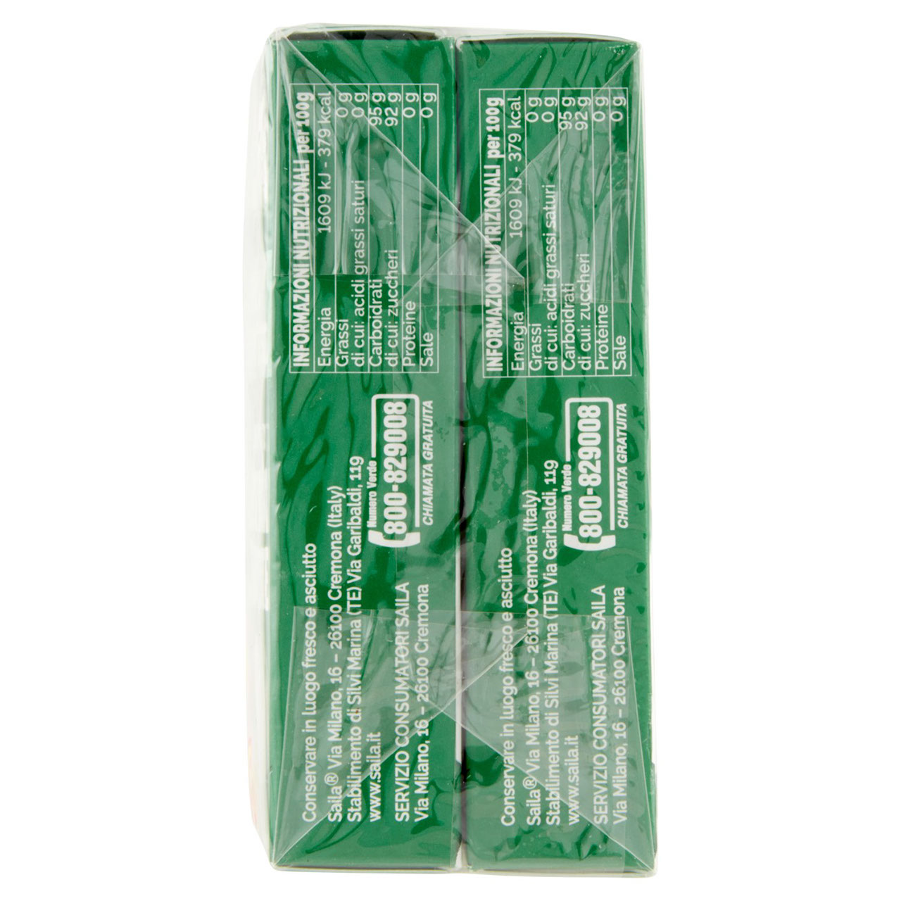 Saila alla Menta Piemontese Confetto Extra Forte 2 x 45 g