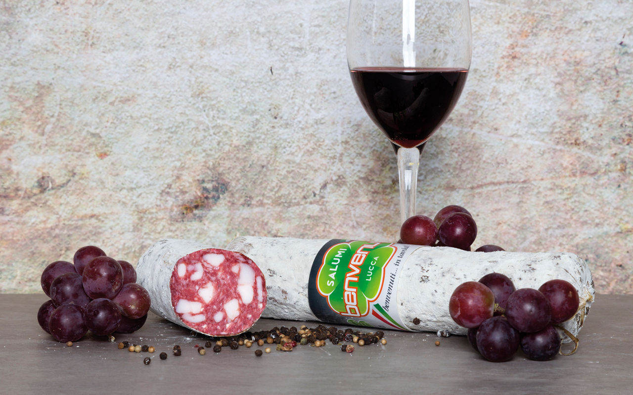 Salame toscanetto Salumi Benvenuti take away al kg