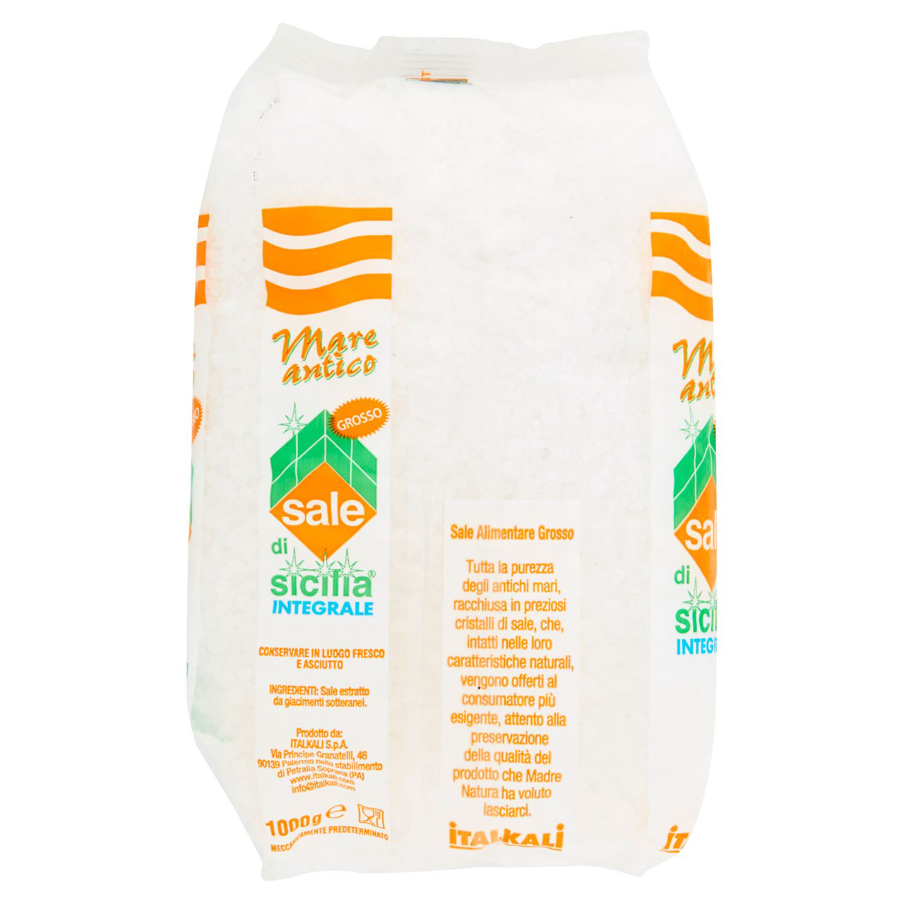 sale di sicilia Mare antico Integrale Grosso 1000 g