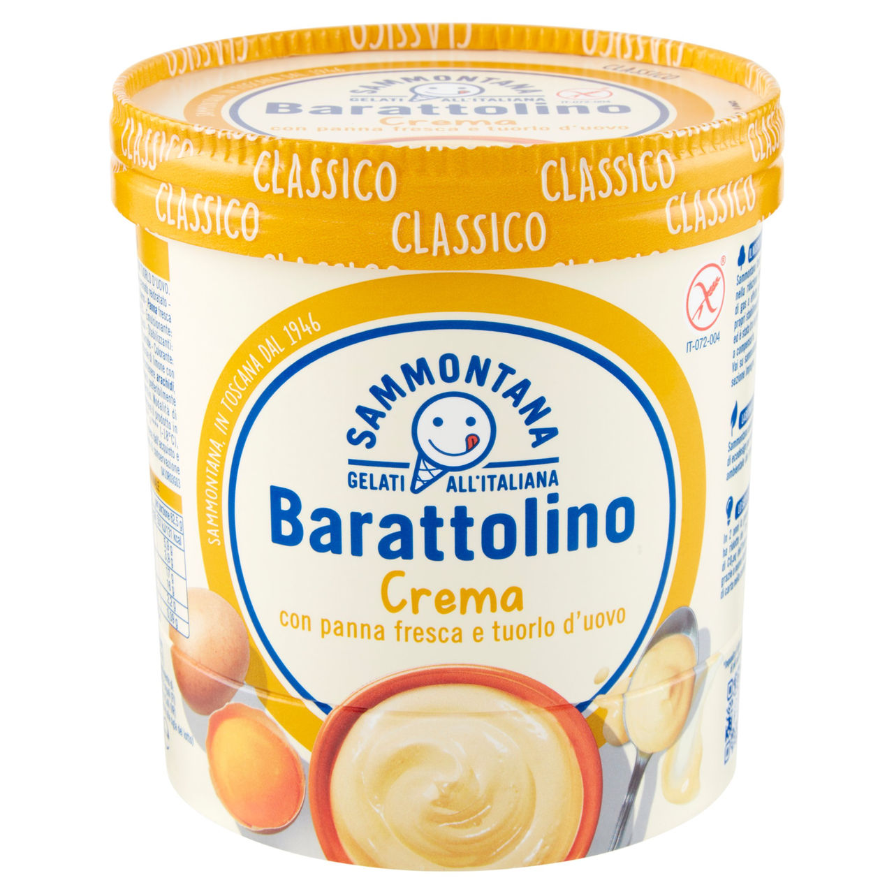 Sammontana Barattolino Classico Crema 500 g