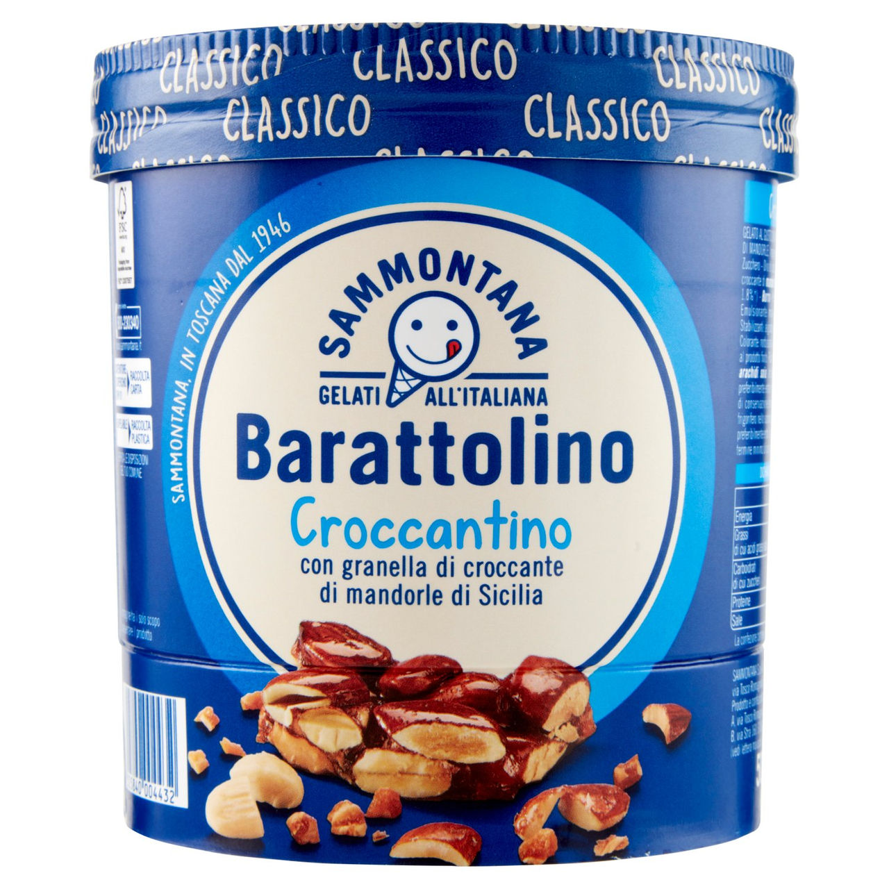 Sammontana Barattolino Classico Croccantino 500 g