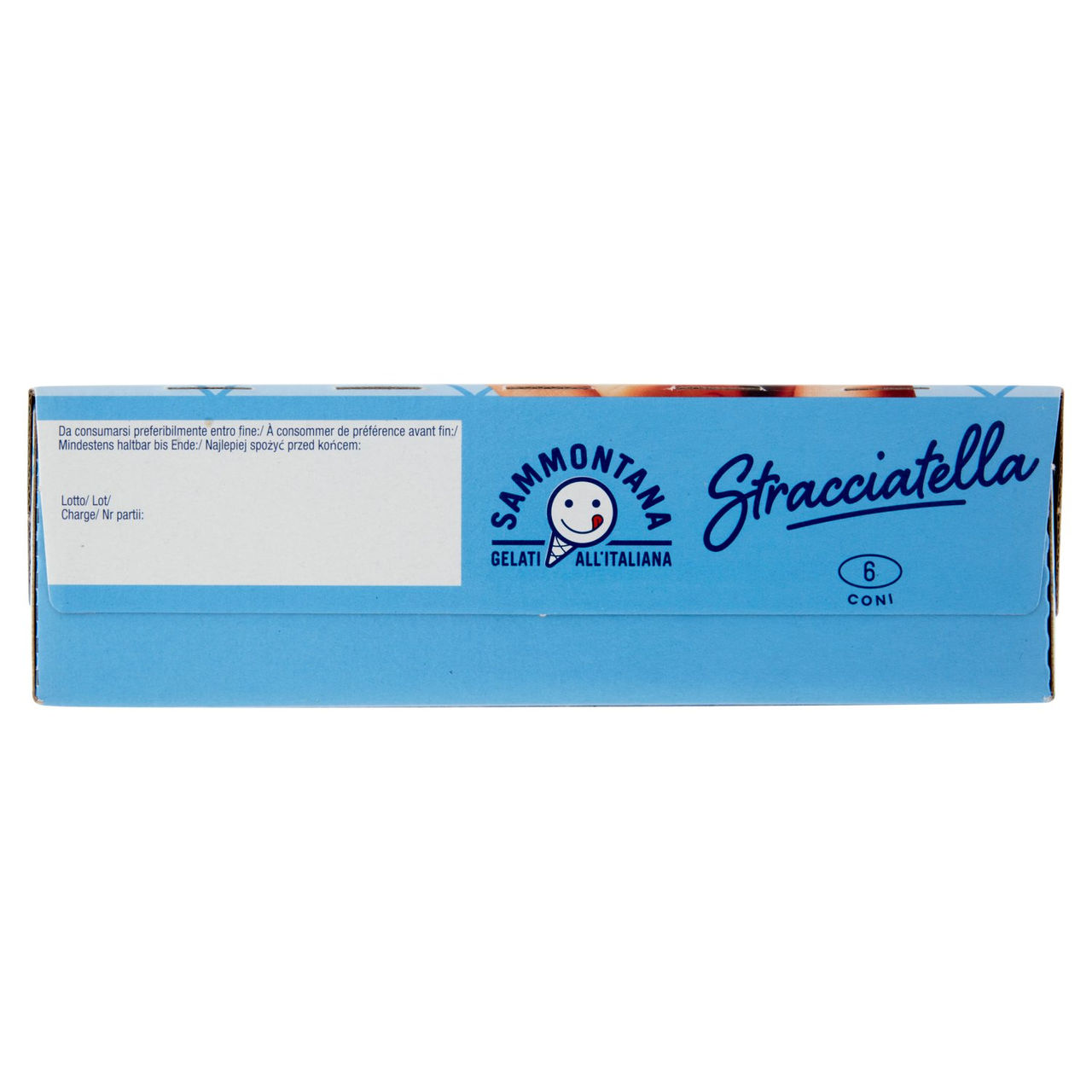 Sammontana Cinque Stelle Stracciatella 6 x 60 g