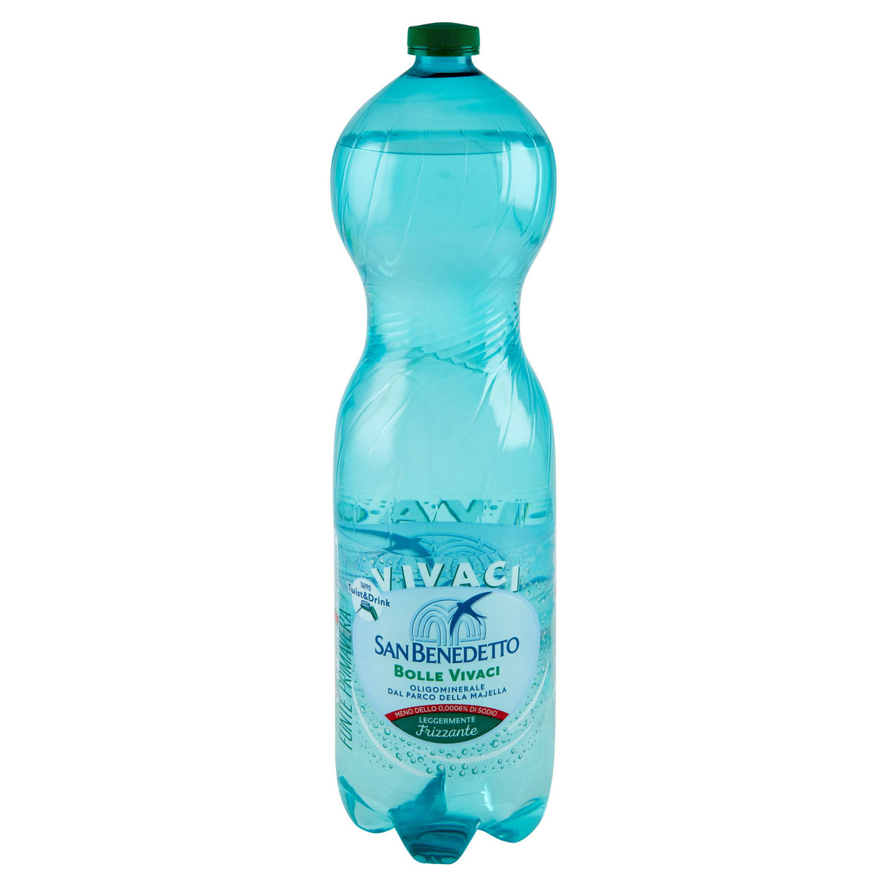San Benedetto Acqua Minerale dal Parco della Majella Fonte Primavera Leggermente Frizzante 1,5 L