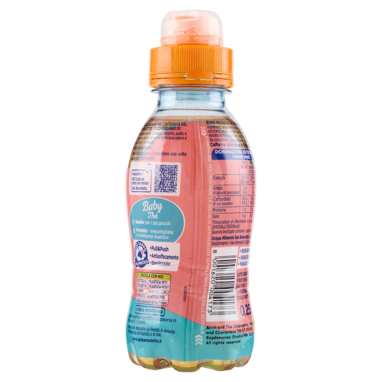 San Benedetto Baby Thè Pesca Deteinato P&P 0,25L