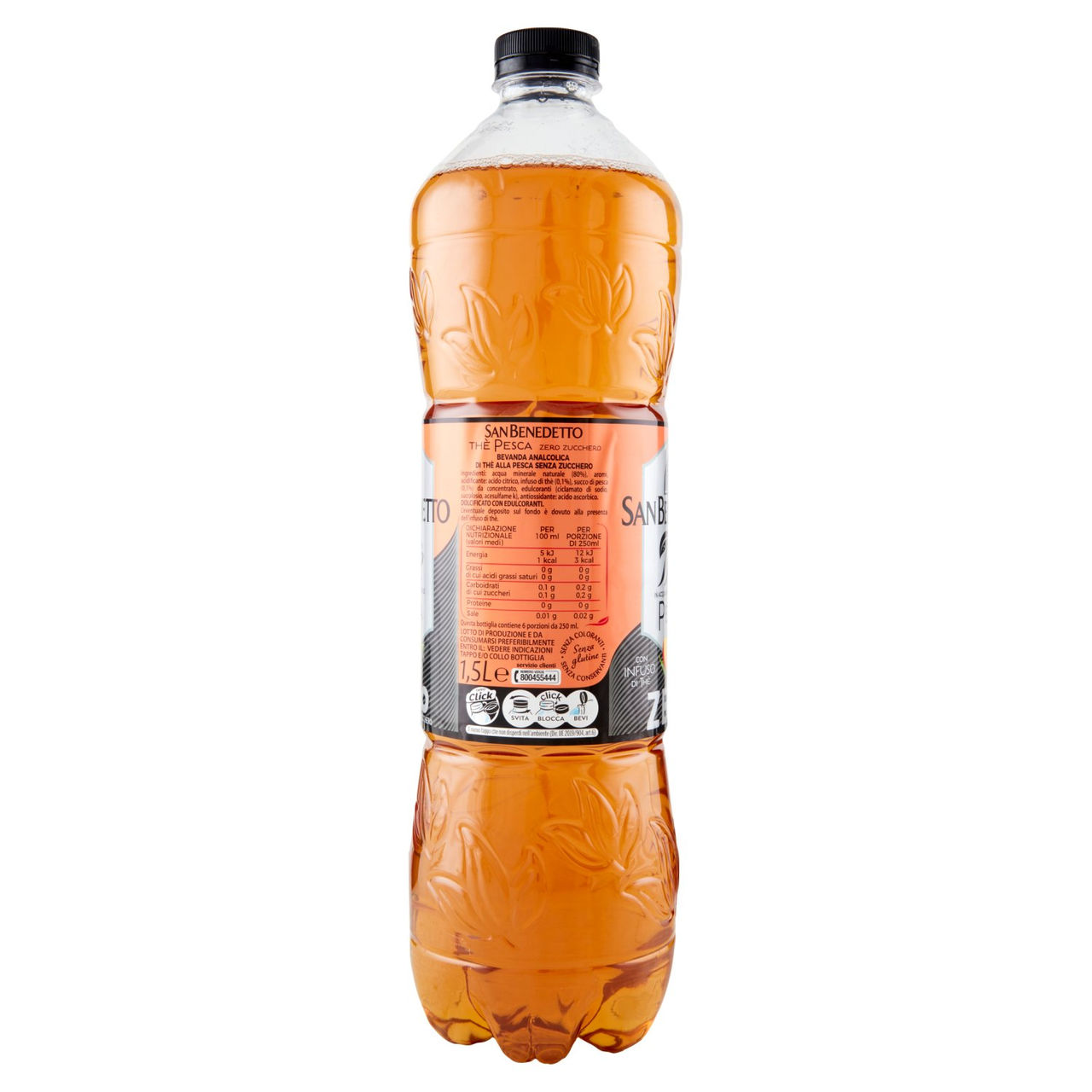 San Benedetto Thè Pesca Zero 1,5 L