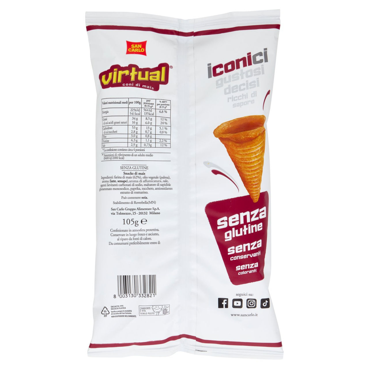 San Carlo virtual 105 g