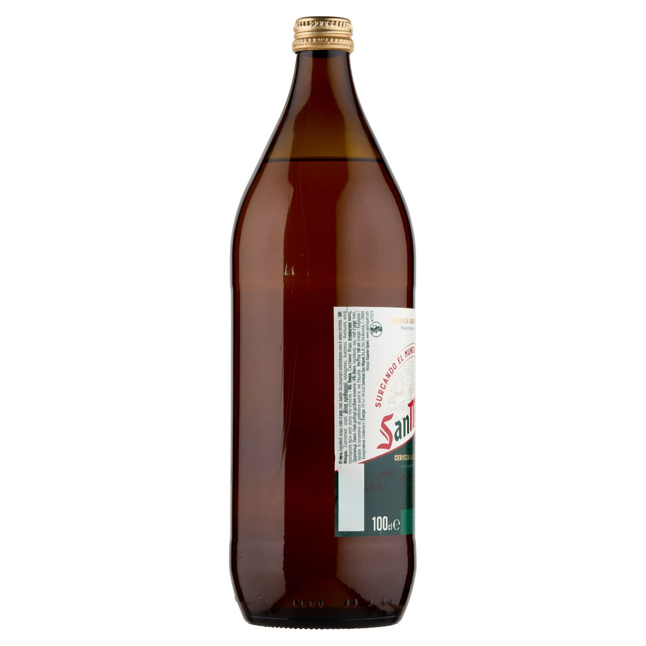 SAN MIGUEL Tradición Birra lager spagnola bottiglia 1l