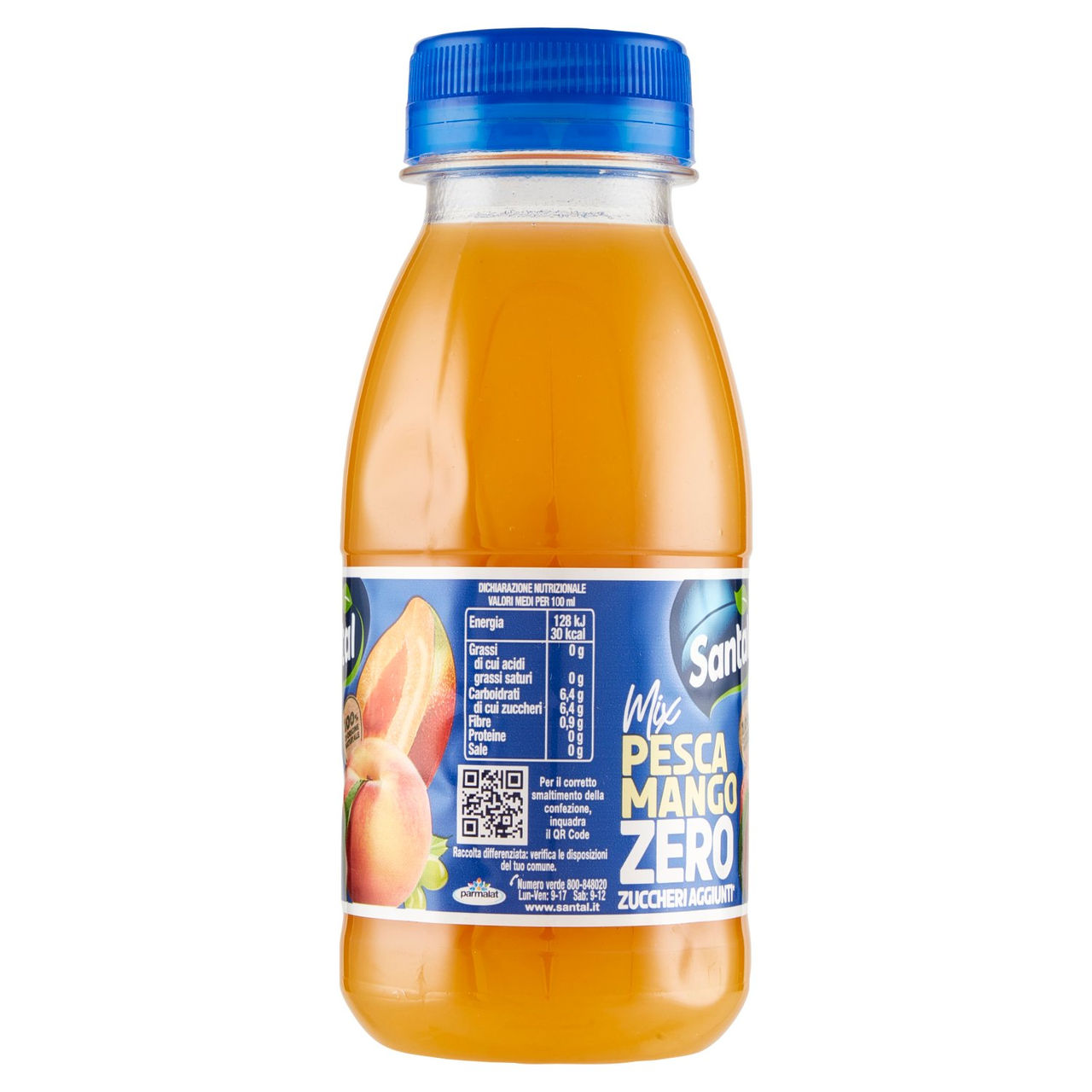 Santal Mix Pesca Mango Zero Zuccheri Aggiunti* 250 ml
