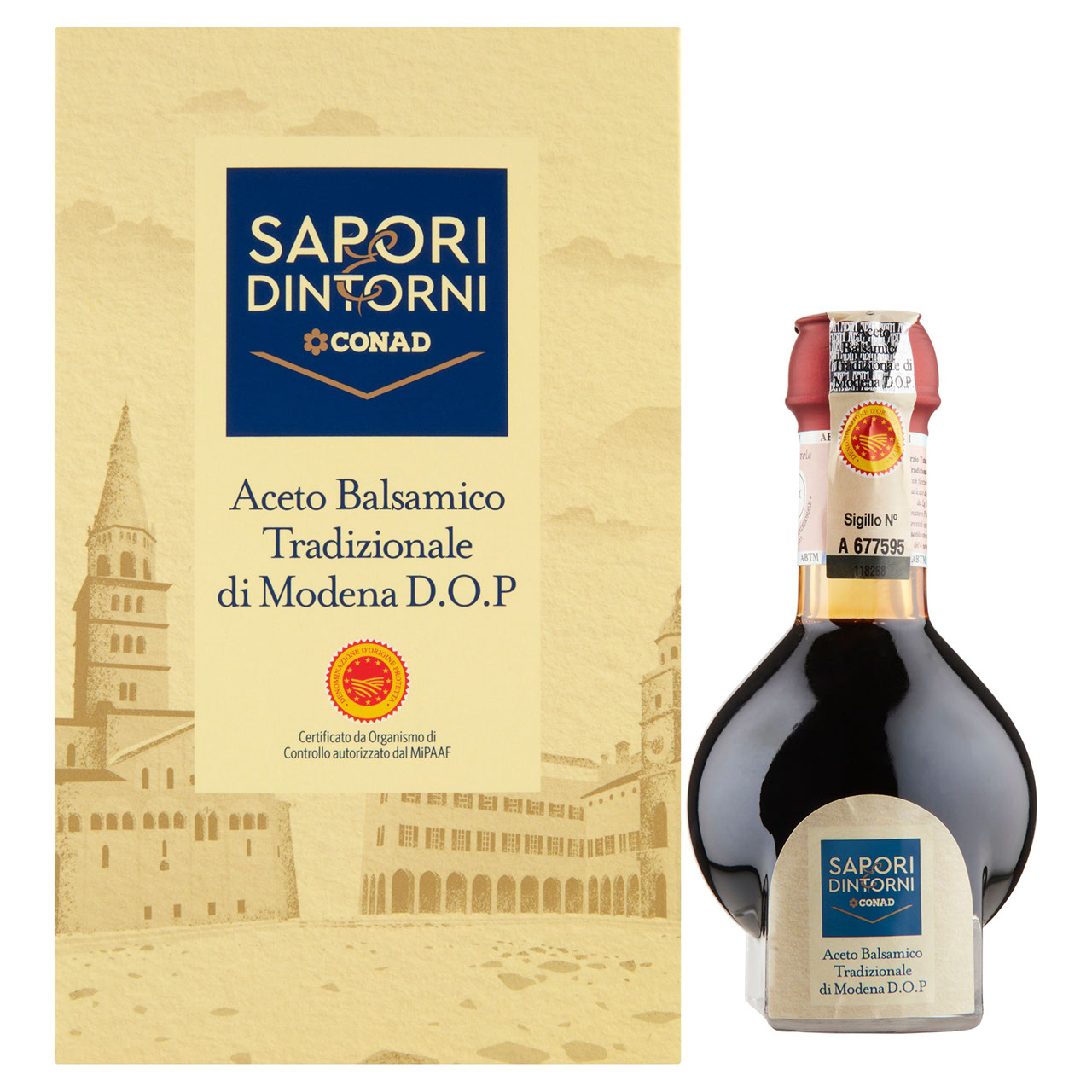 SAPORI & DINTORNI CONAD Aceto Balsamico Tradizionale di Modena D.O.P. 100 ml