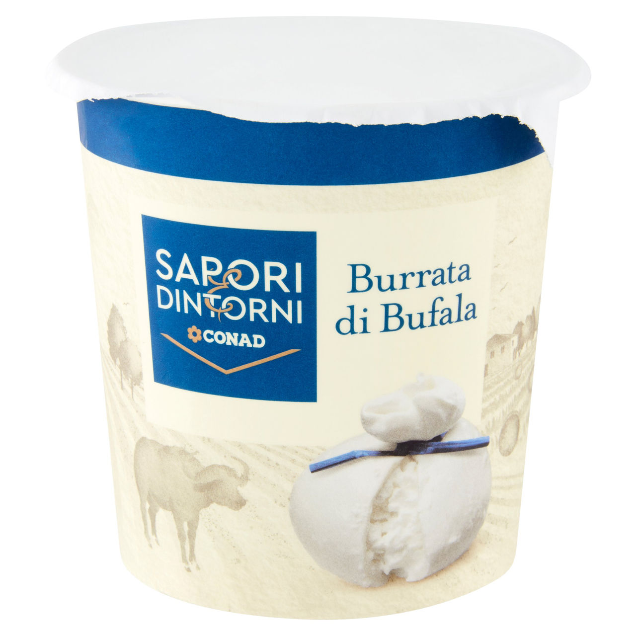 Burrata di Bufala 125 g Sapori e Dintorni Conad