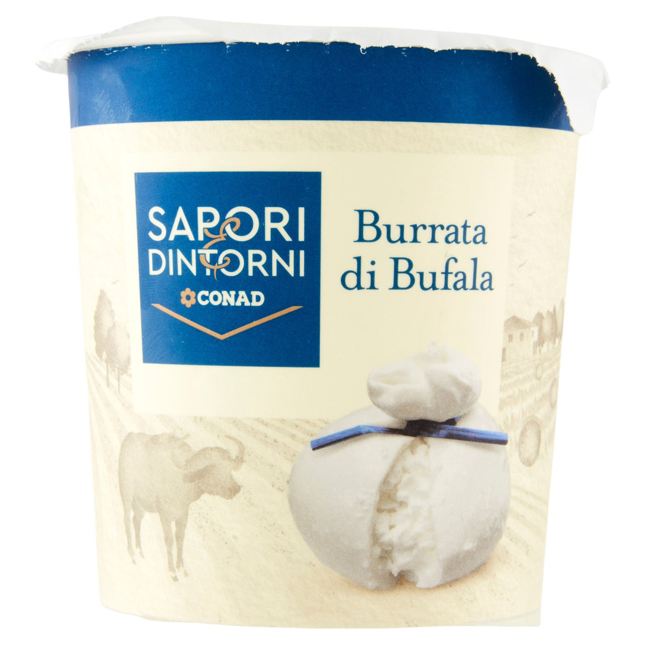 Burrata di Bufala 125 g Sapori e Dintorni Conad