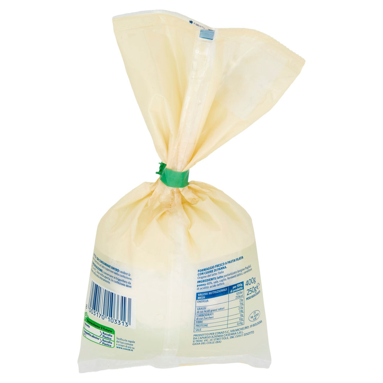 SAPORI & DINTORNI CONAD Burrata Pugliese 250 g