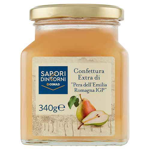 SAPORI & DINTORNI CONAD Confettura Extra di "Pera dell'Emilia Romagna IGP" 340 g