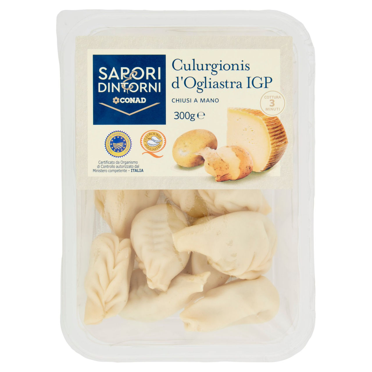 SAPORI & DINTORNI CONAD Culurgionis d'Ogliastra IGP 300 g