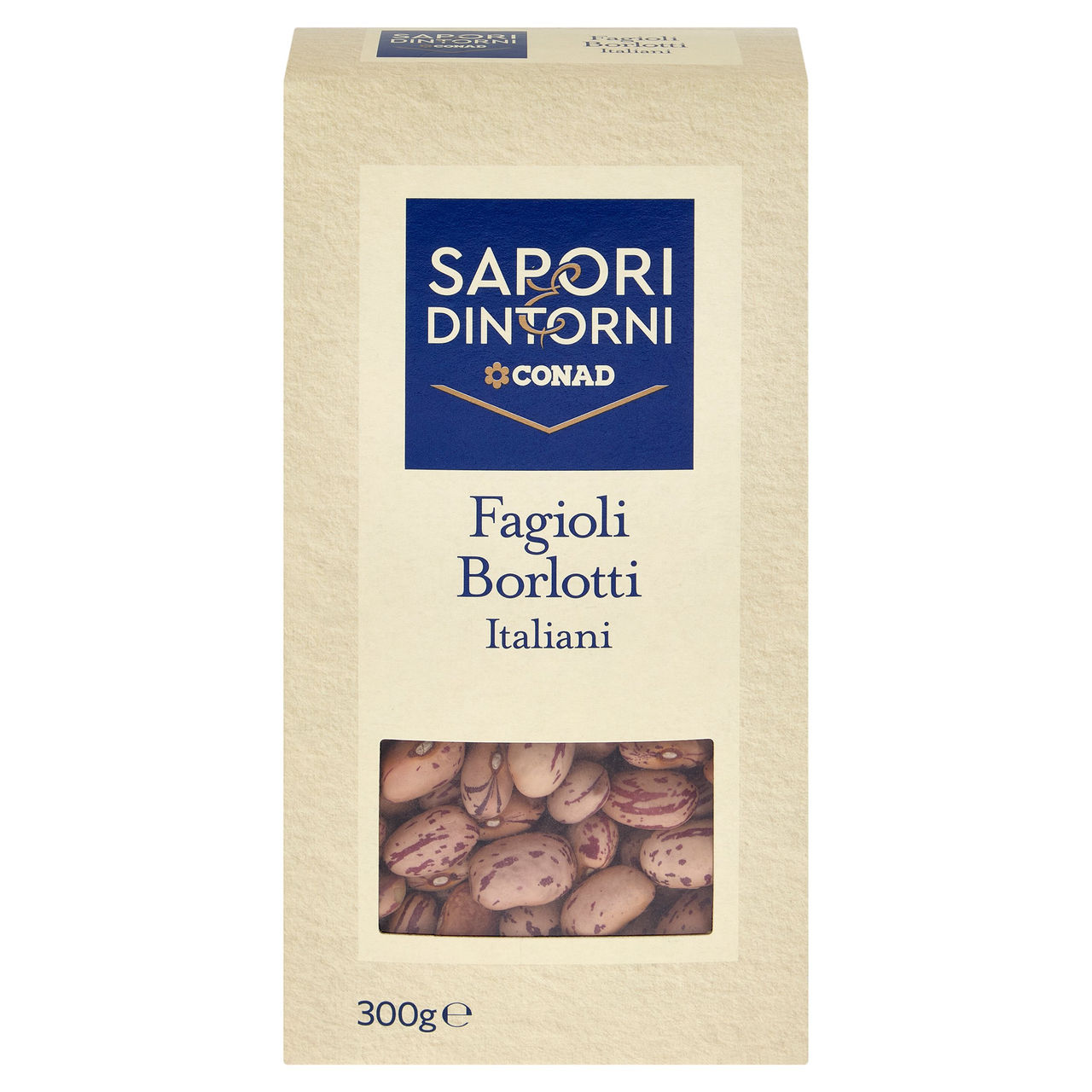 SAPORI & DINTORNI CONAD Fagioli Borlotti Italiani 300 g