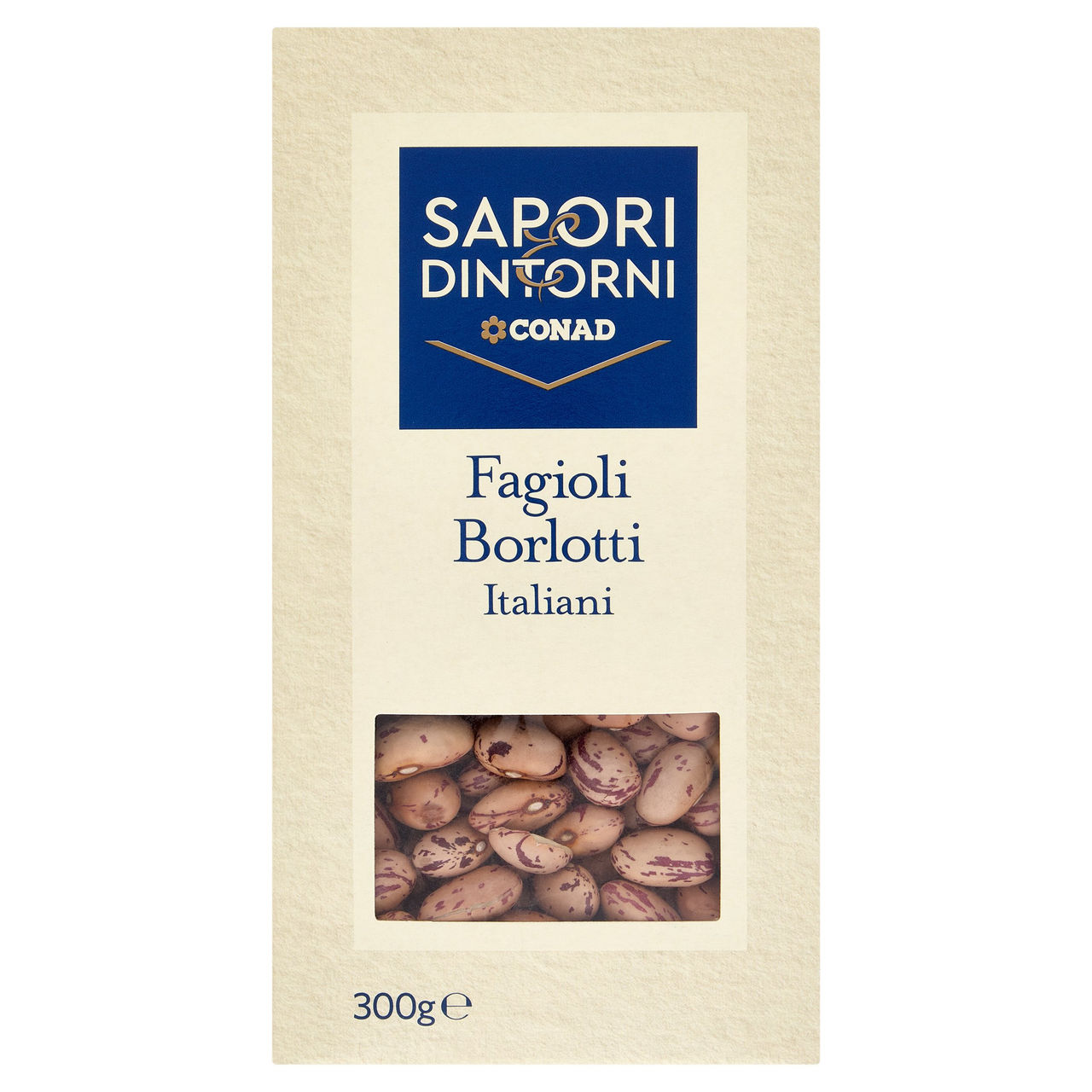 SAPORI & DINTORNI CONAD Fagioli Borlotti Italiani 300 g