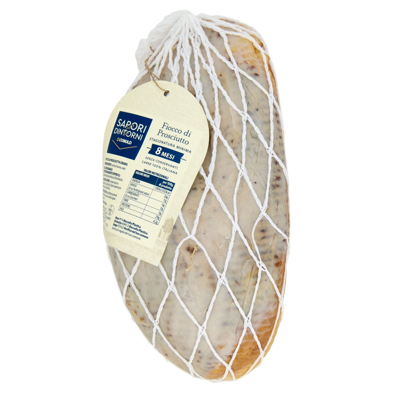 SAPORI & DINTORNI CONAD Fiocco di Prosciutto Stagionatura Minima 8 Mesi