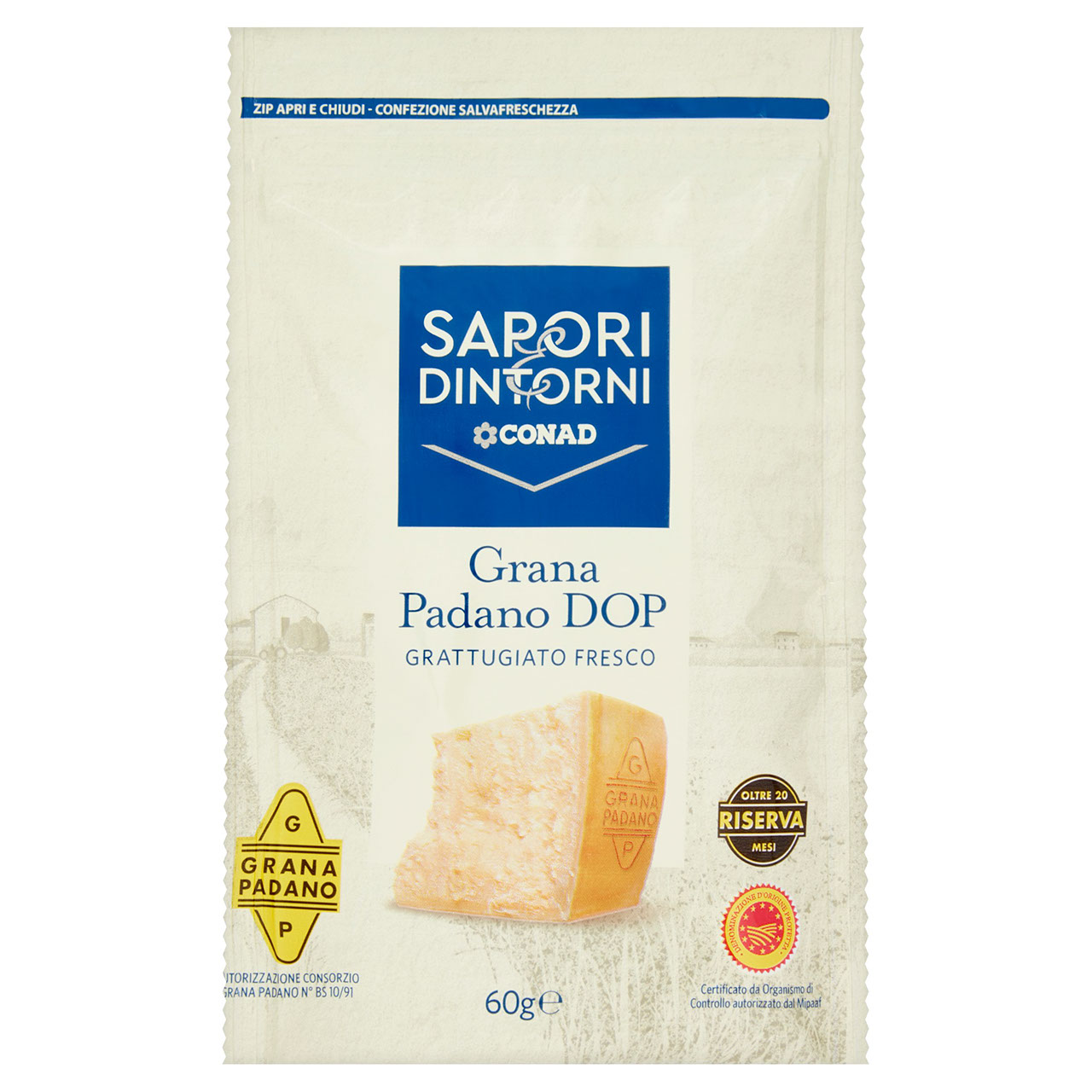 Grana Padano Grattugiato Conad in vendita online